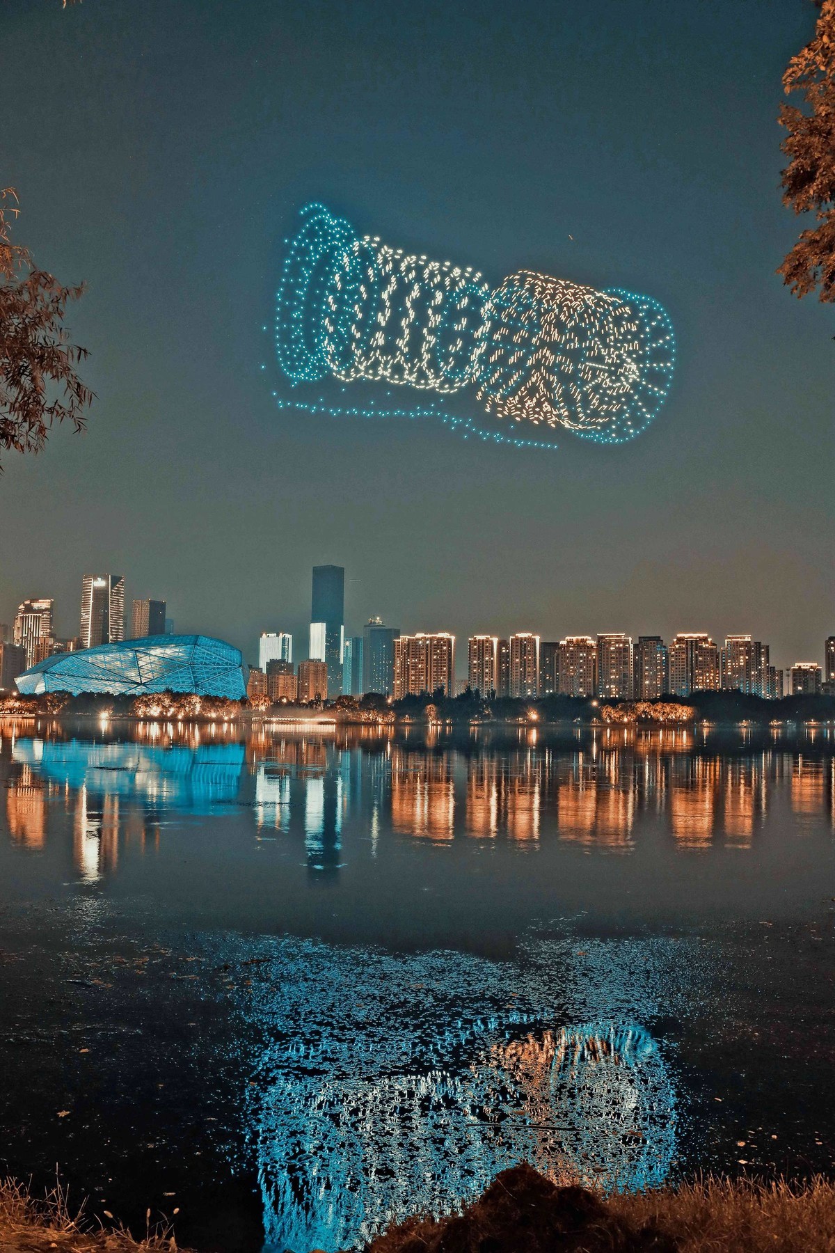 沈水之阳，我心向往---无人机秀掠影