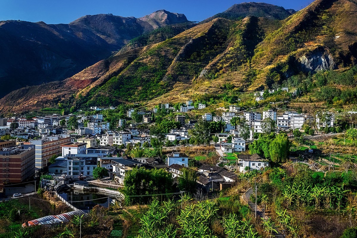 安宁河谷--米易县城廓