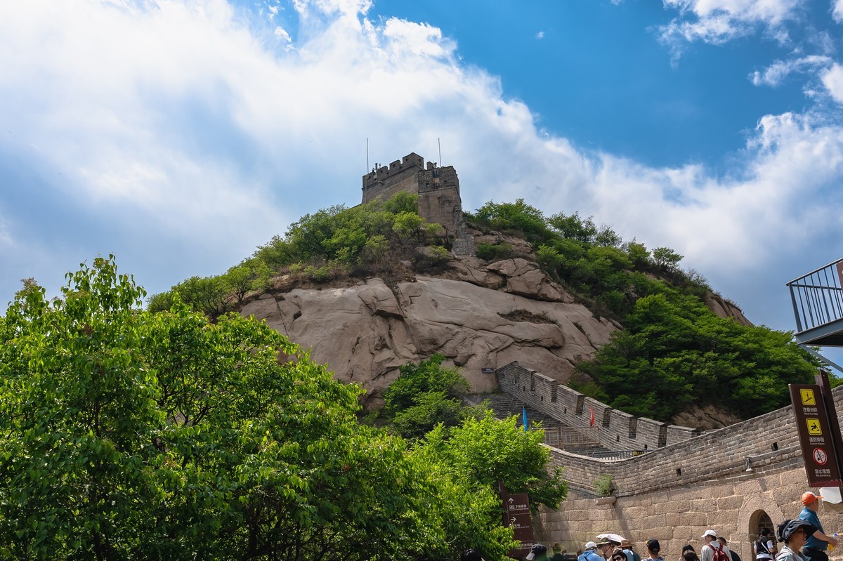 登八达岭长城