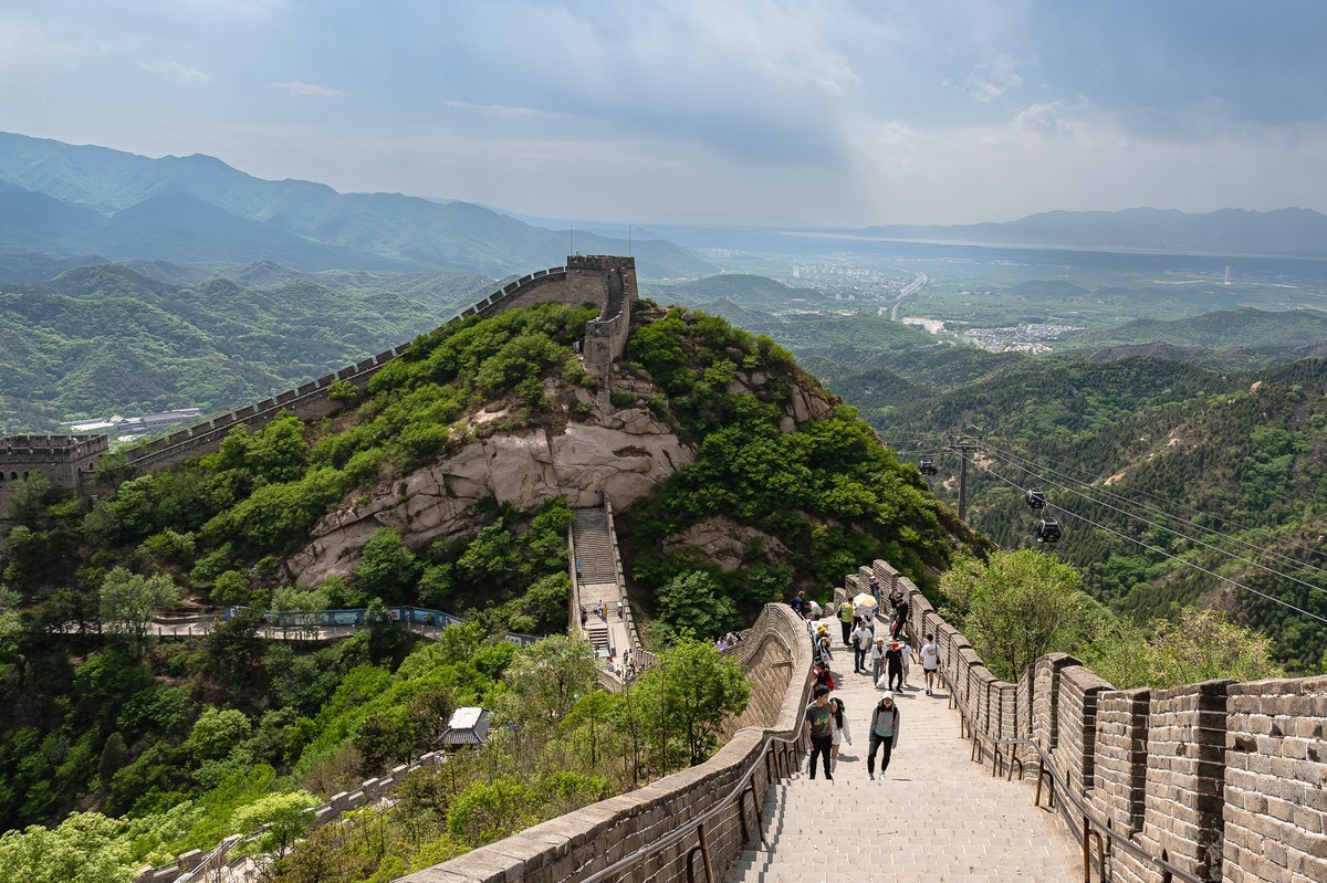 登八达岭长城