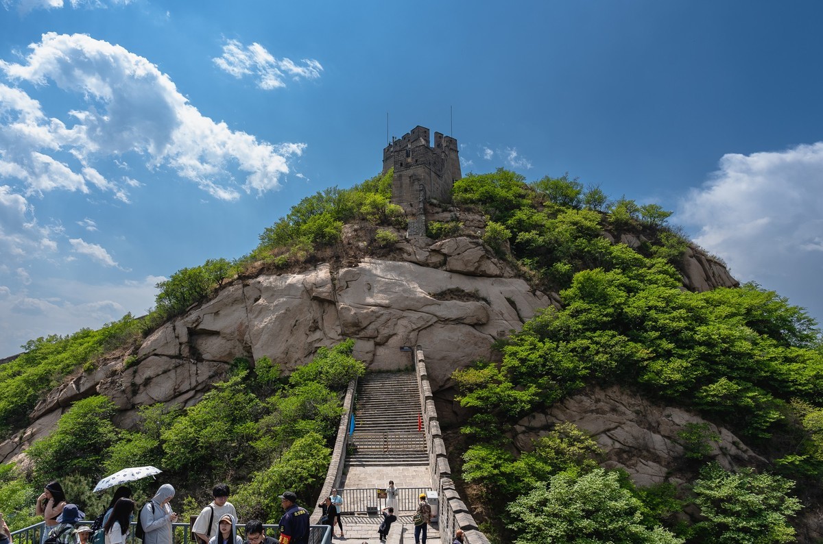 登八达岭长城