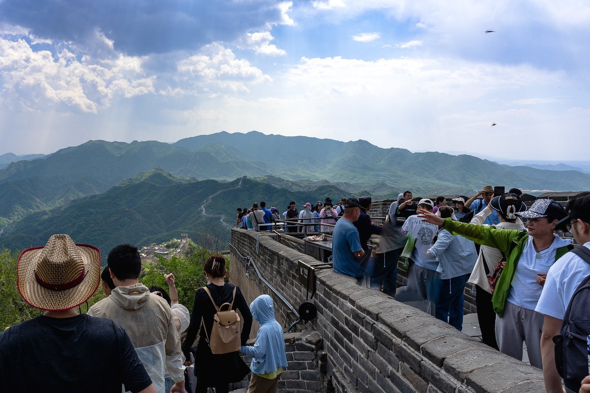 登八达岭长城