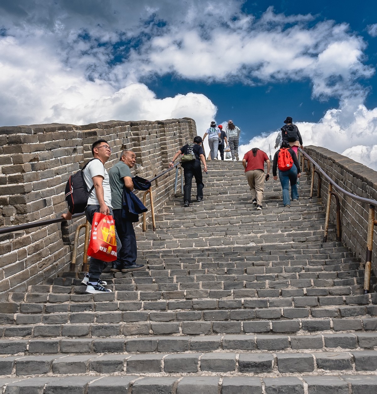 登八达岭长城
