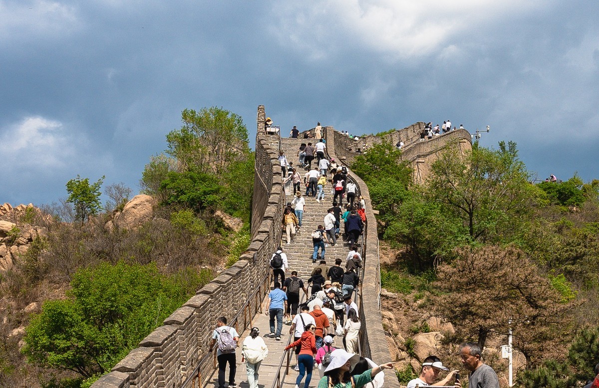 登八达岭长城