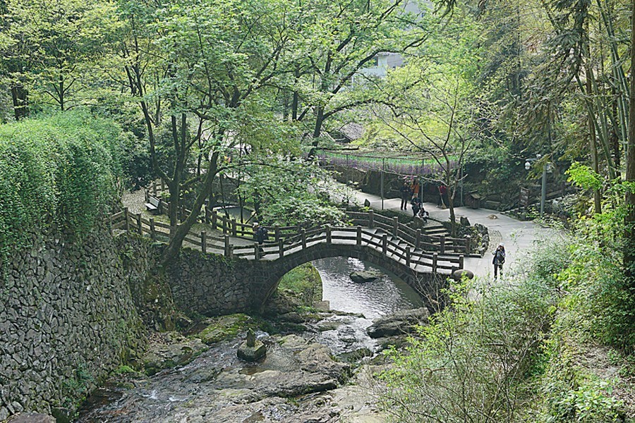 春游楠溪江-龙瀑仙洞景区（六）