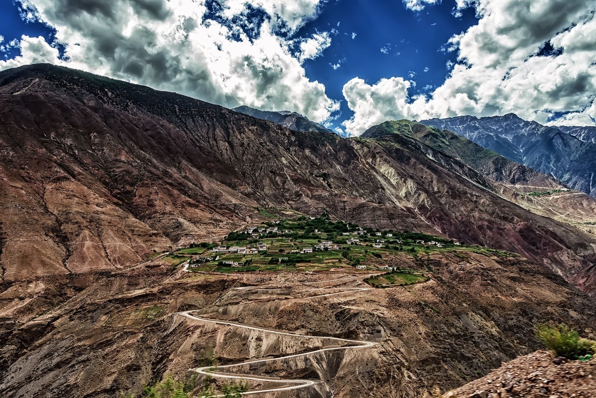 国道214·芒康·澜沧江畔