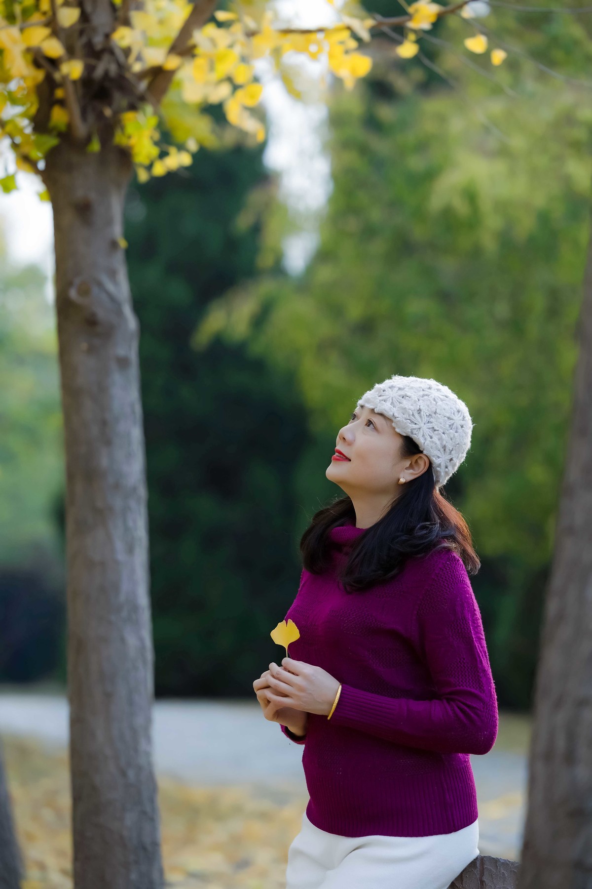 立冬第一天拍人像