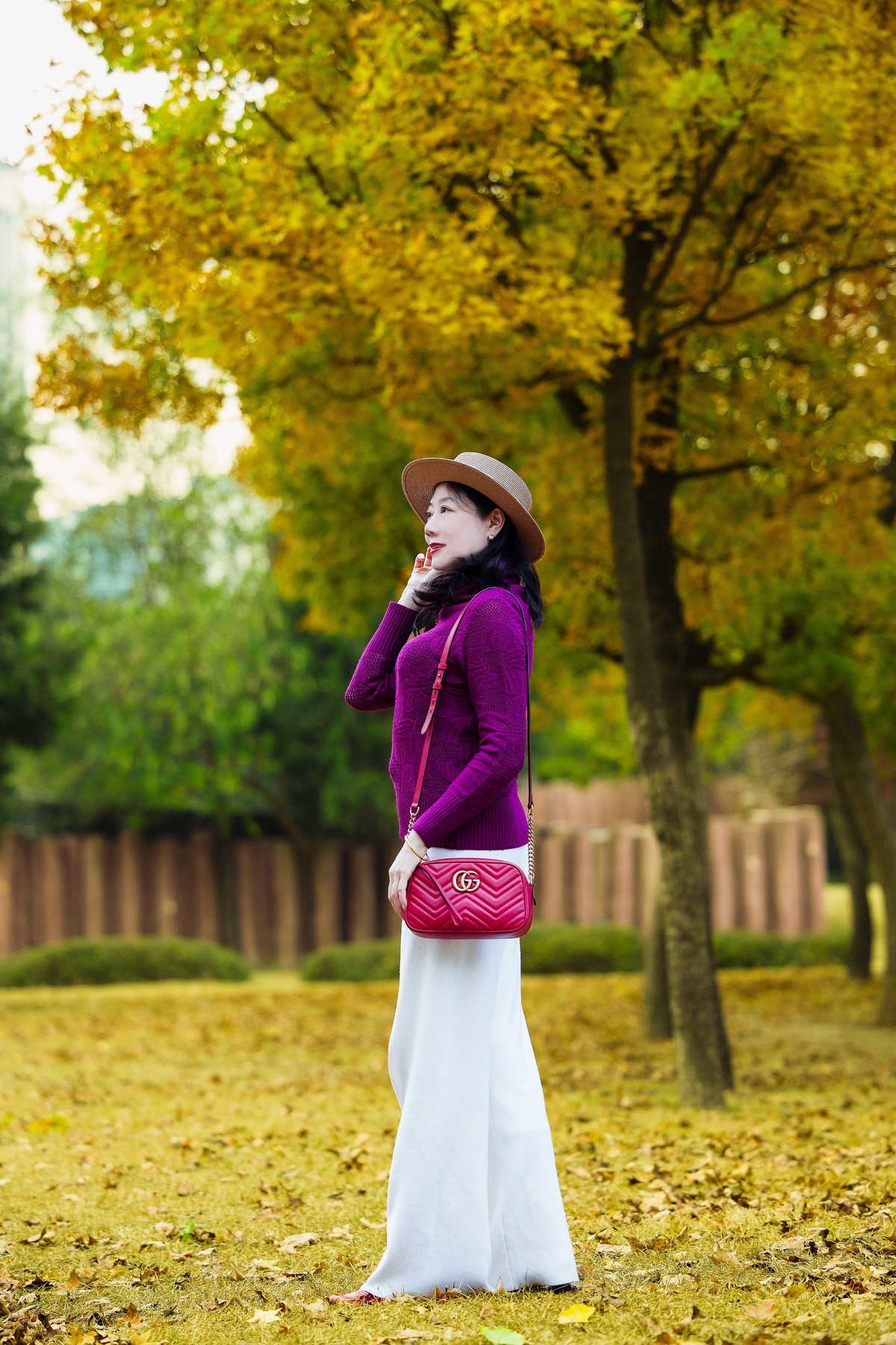 立冬第一天拍人像