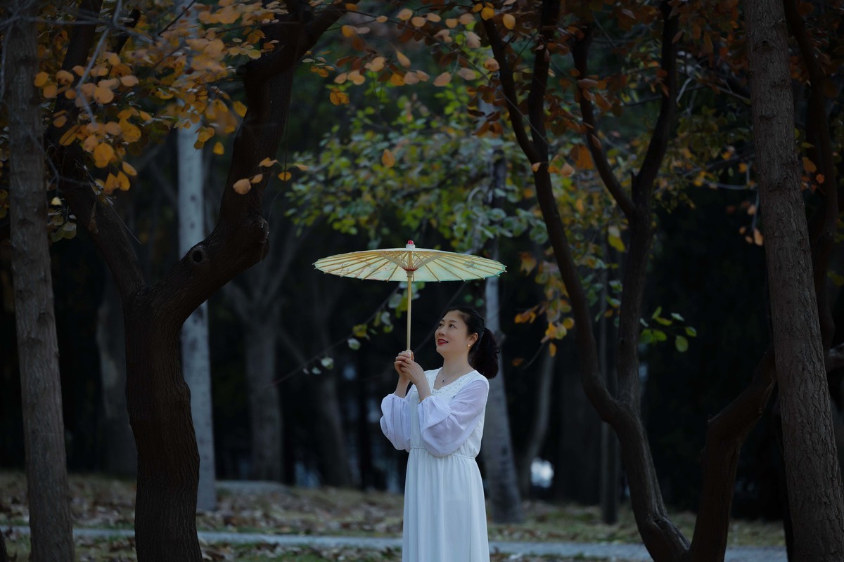 立冬第一天拍人像