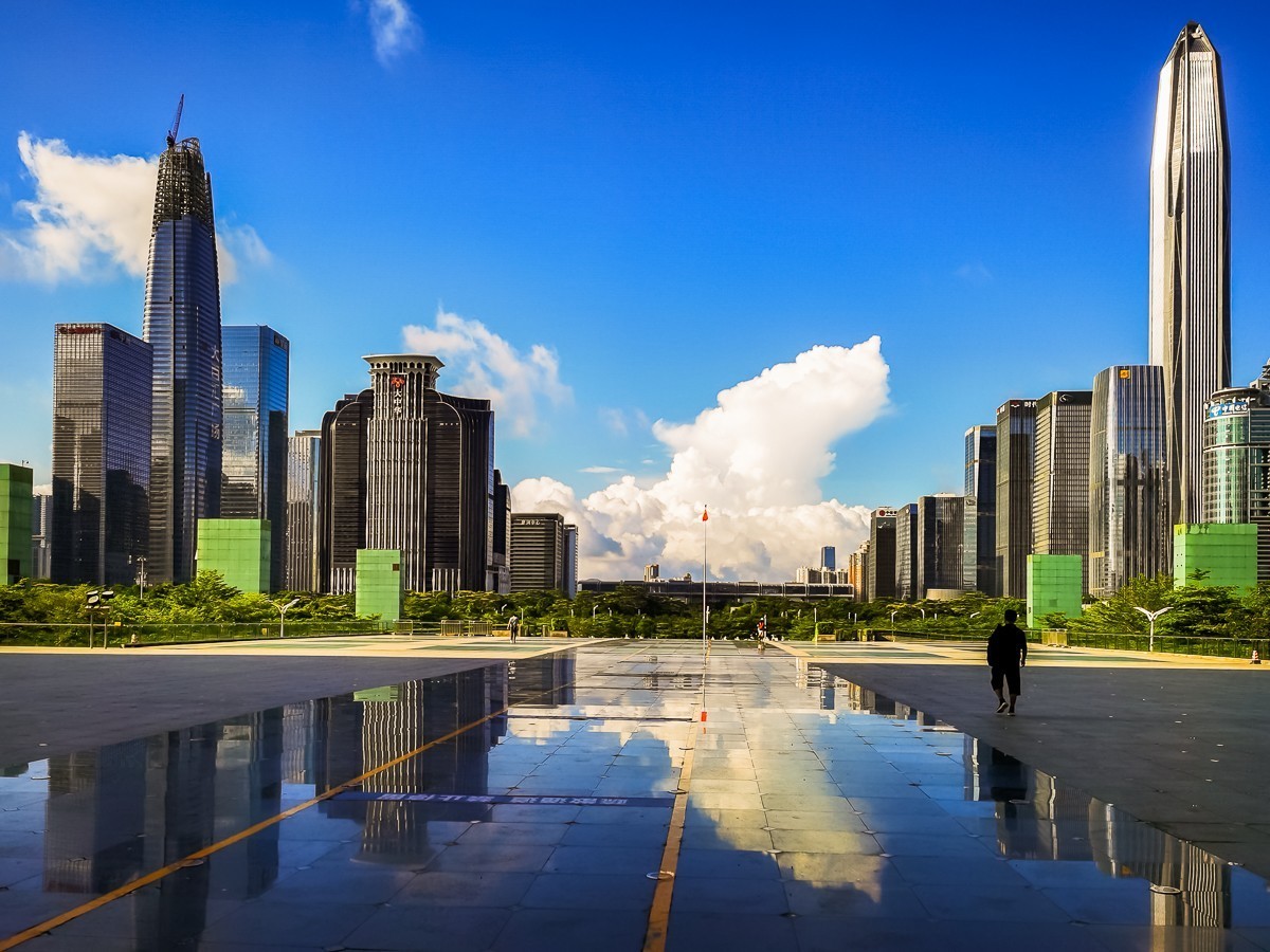 深圳市民中心广场掠影