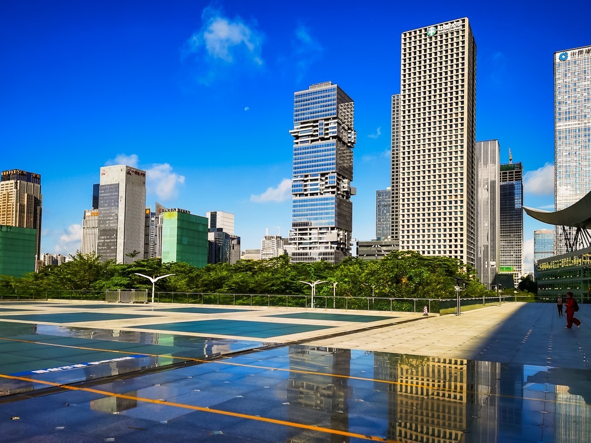 深圳市民中心广场掠影