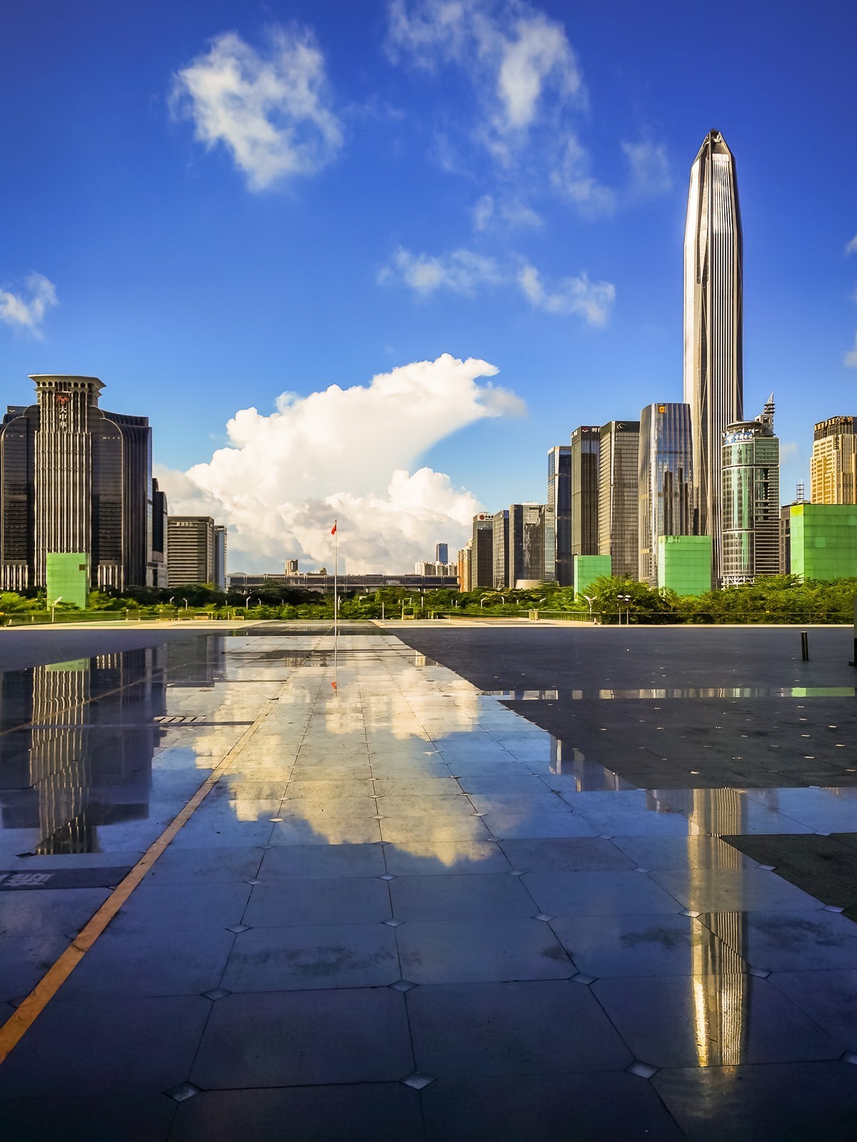 深圳市民中心广场掠影
