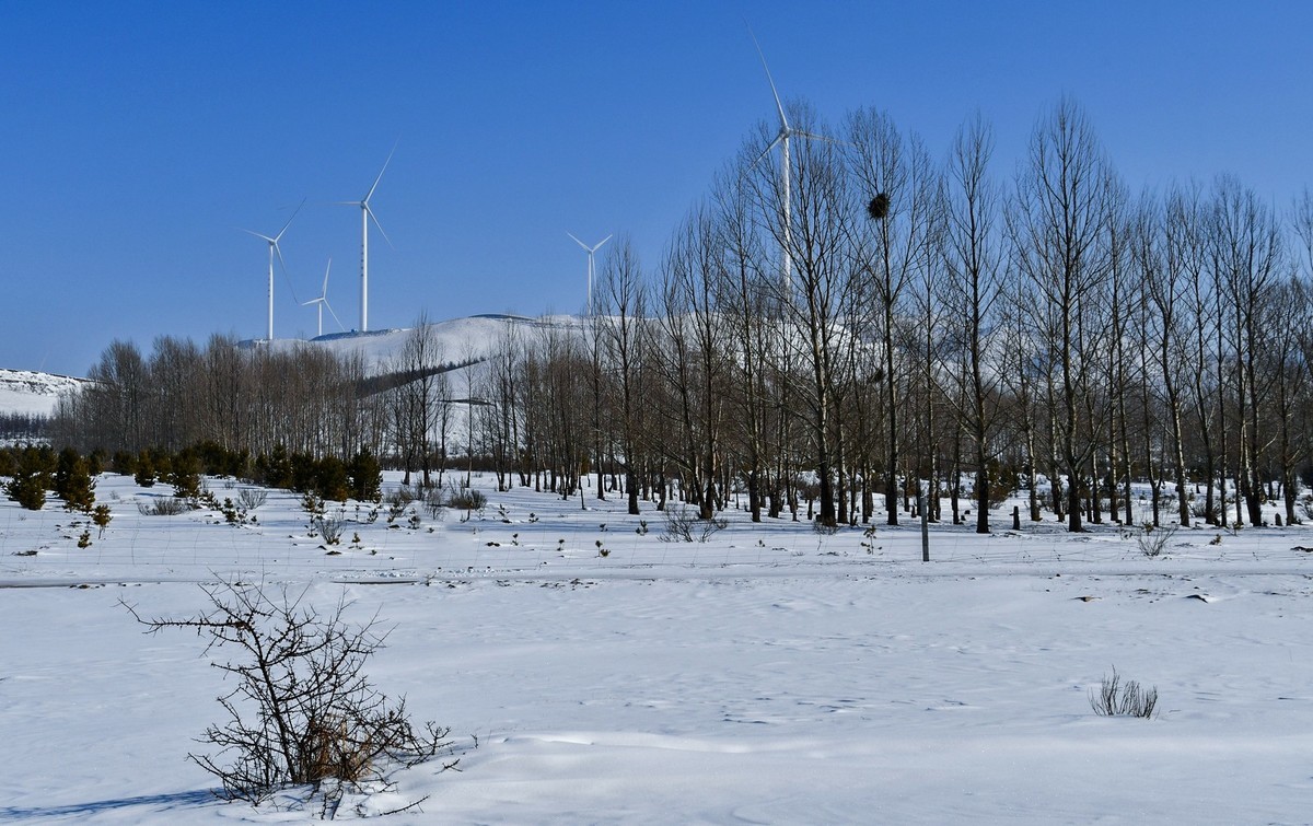 春节乌兰布统塞罕坝之行 及路上所见（一）