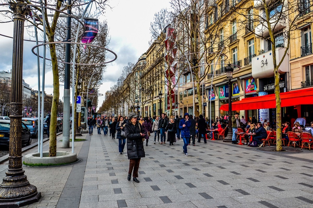 街拍（巴黎香街）