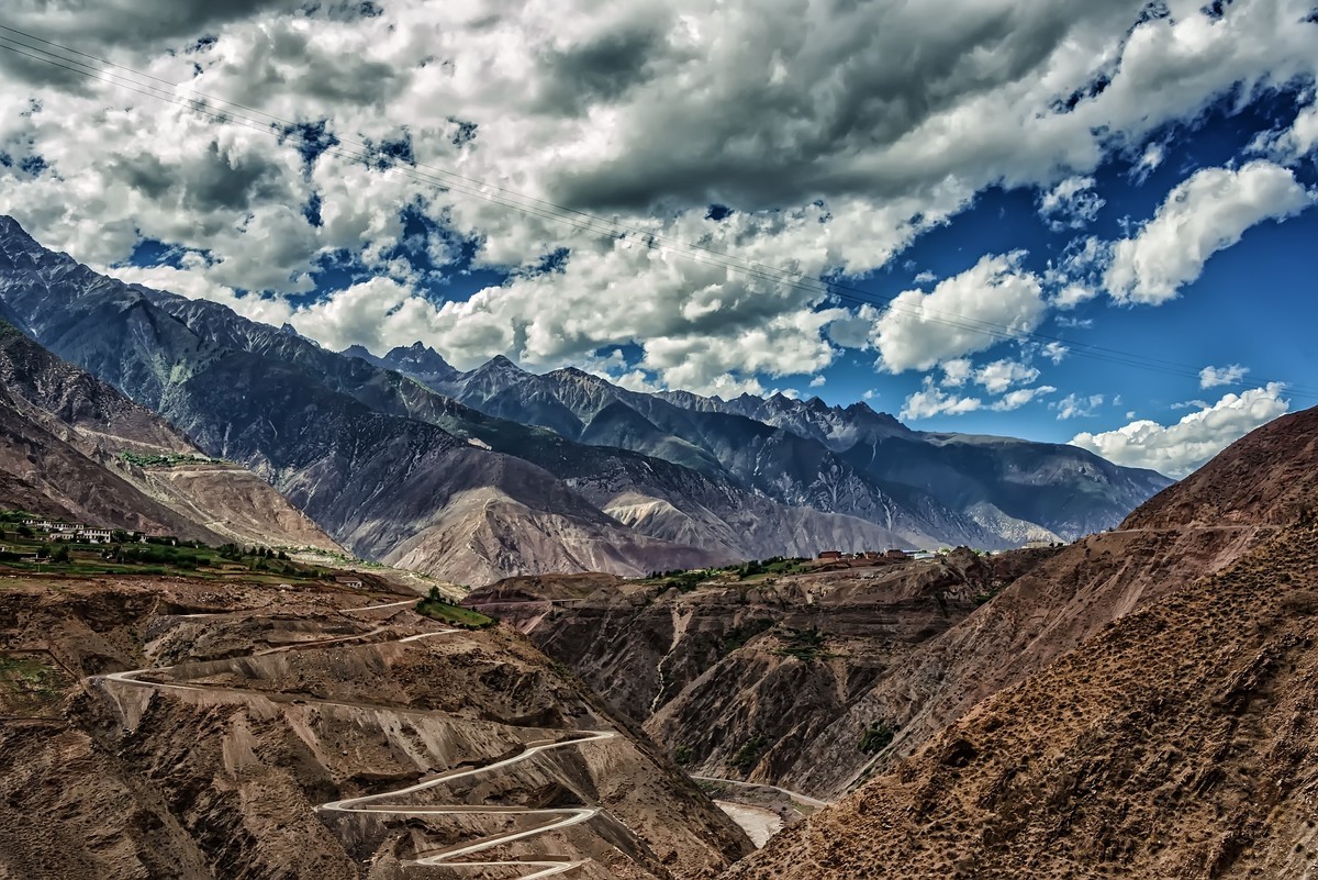 国道214·芒康·澜沧江畔