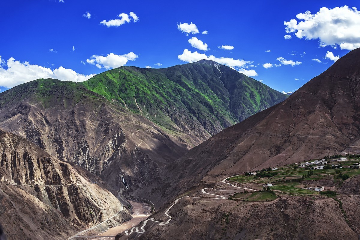 国道214·芒康·澜沧江畔