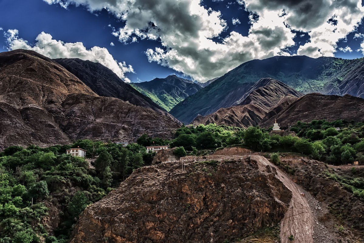 国道214·芒康·澜沧江畔