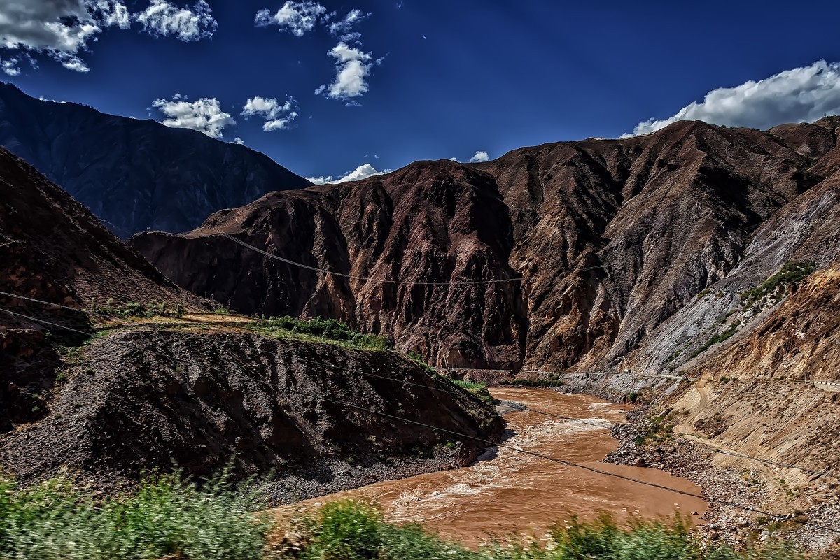 国道214·芒康·澜沧江畔