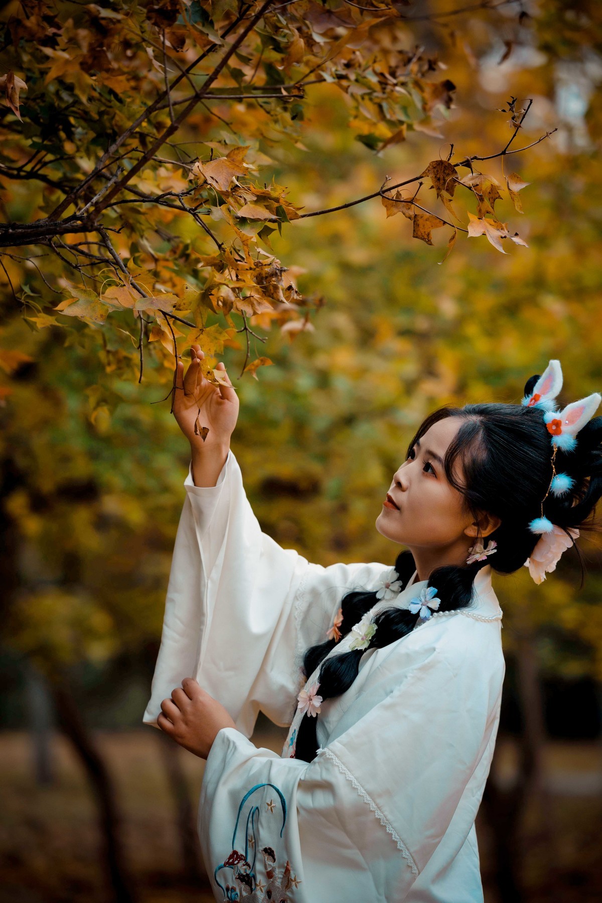 立冬第一天拍人像