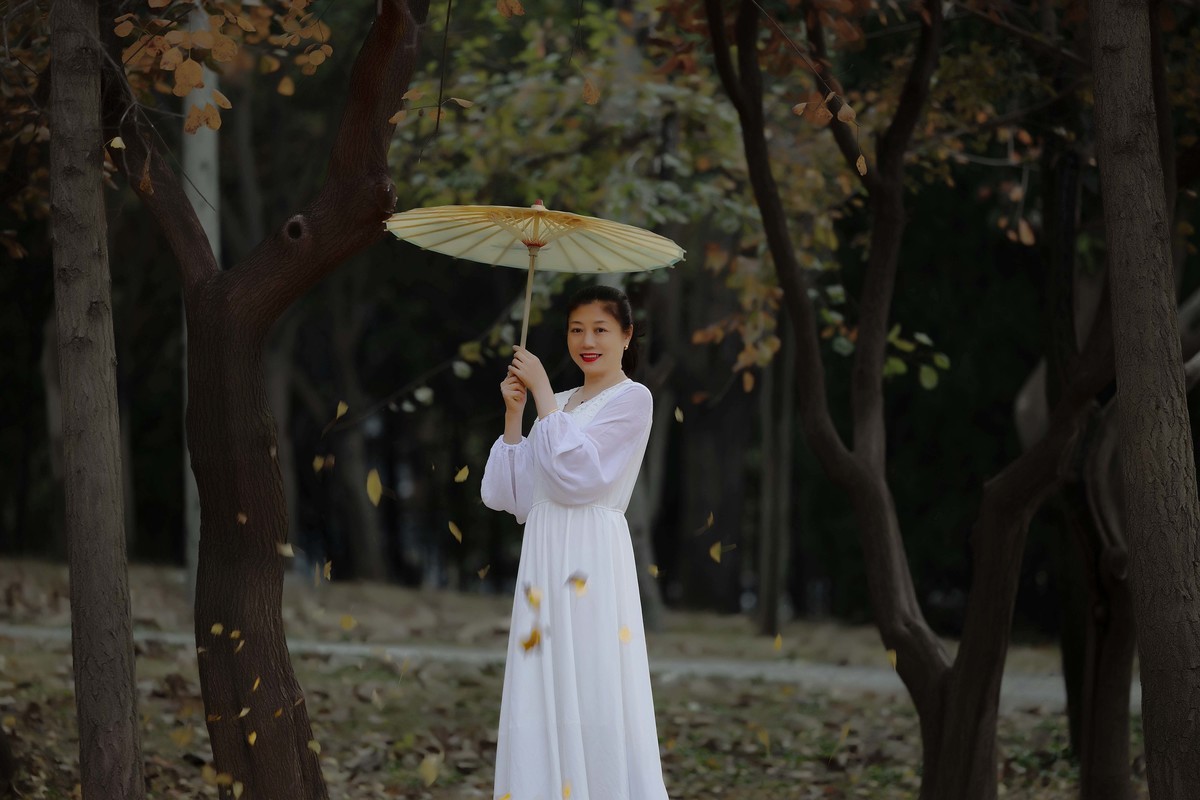 立冬第一天拍人像