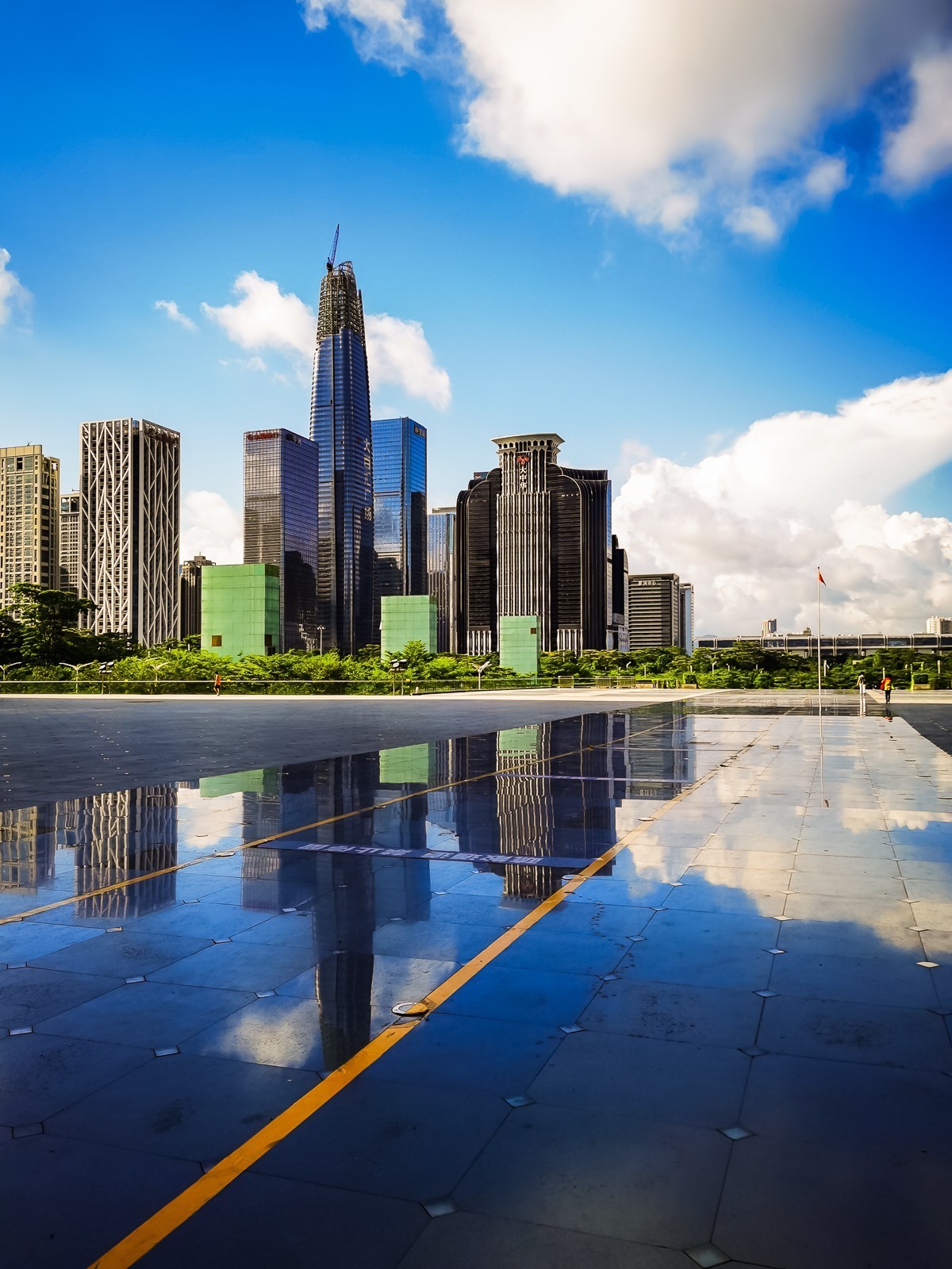 深圳市民中心广场掠影