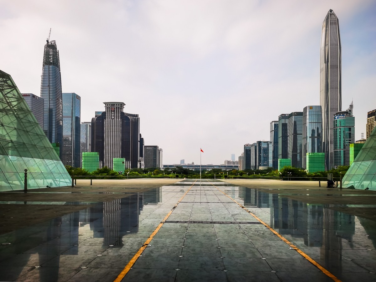 深圳市民中心广场掠影