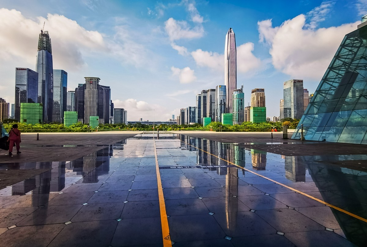 深圳市民中心广场掠影