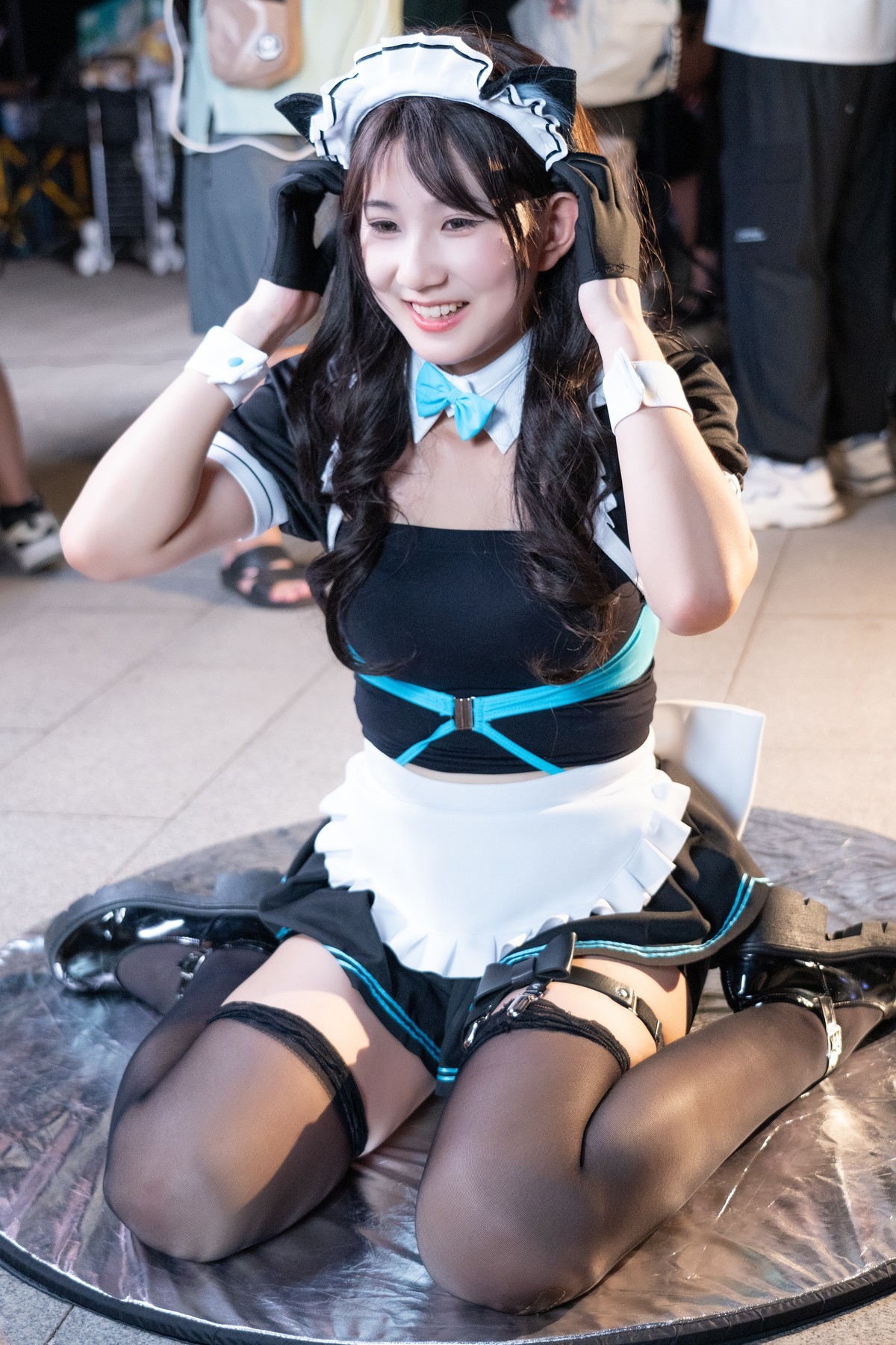 【女仆装猫娘】-舍不得说晚安