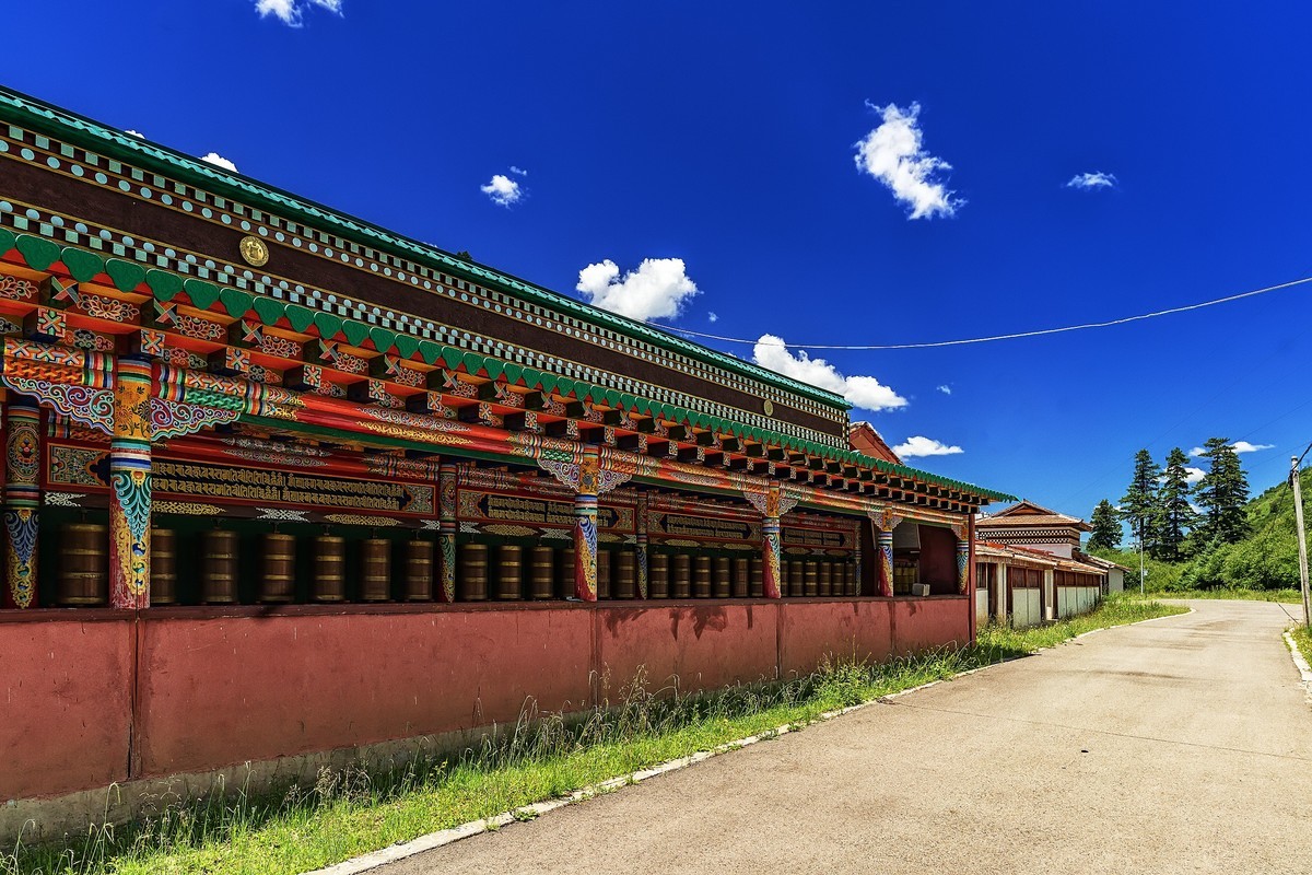 2022.07.川西避暑行 之 红原 · 壤口乡（康玛尔寺）
