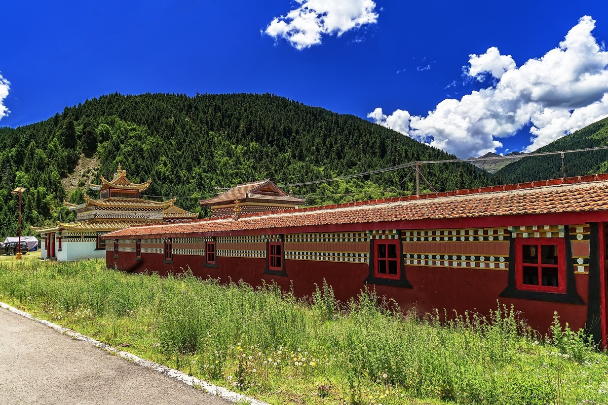 2022.07.川西避暑行 之 红原 · 壤口乡（康玛尔寺）