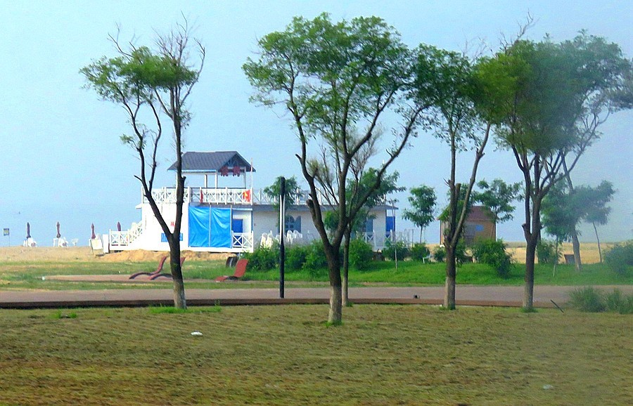 048【不老松：东戴河游纪】去东戴河金沙滩海滨路景！ (2)