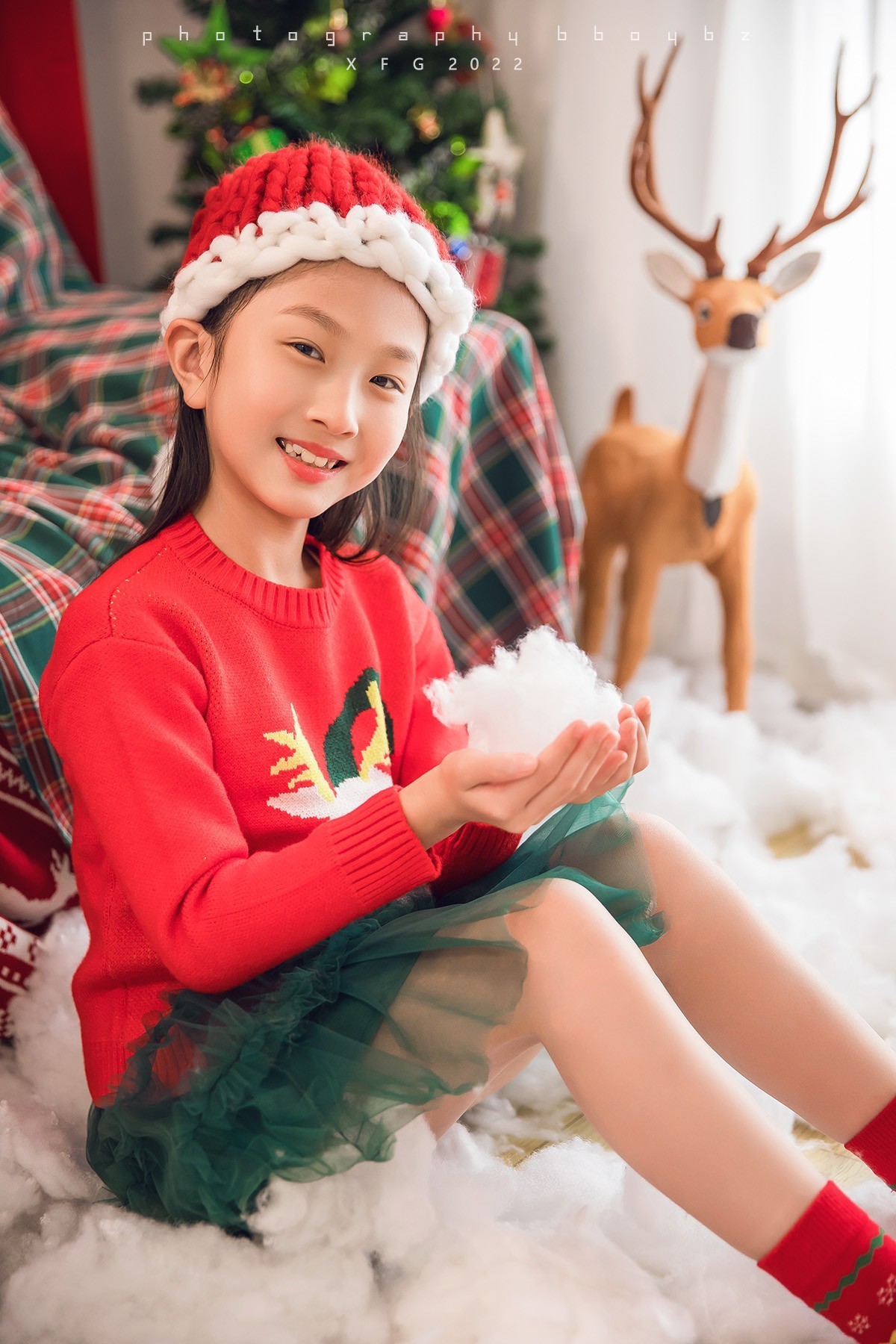 圣诞写真。