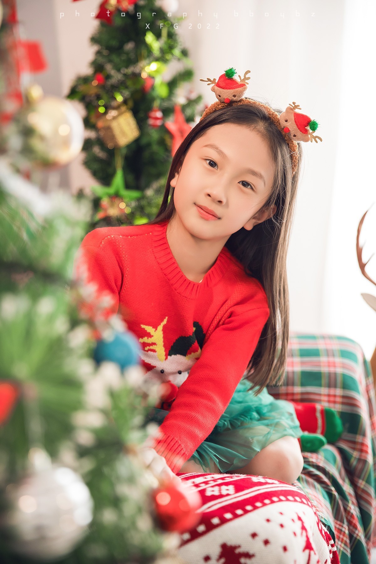 圣诞写真。