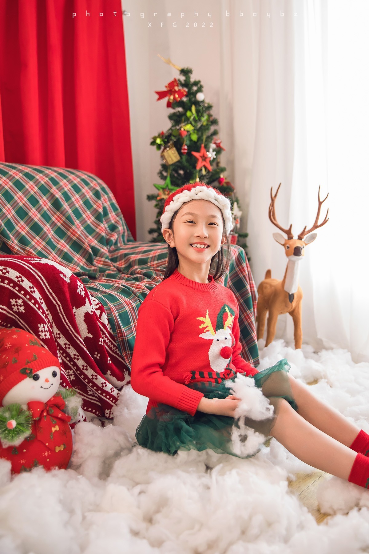 圣诞写真。