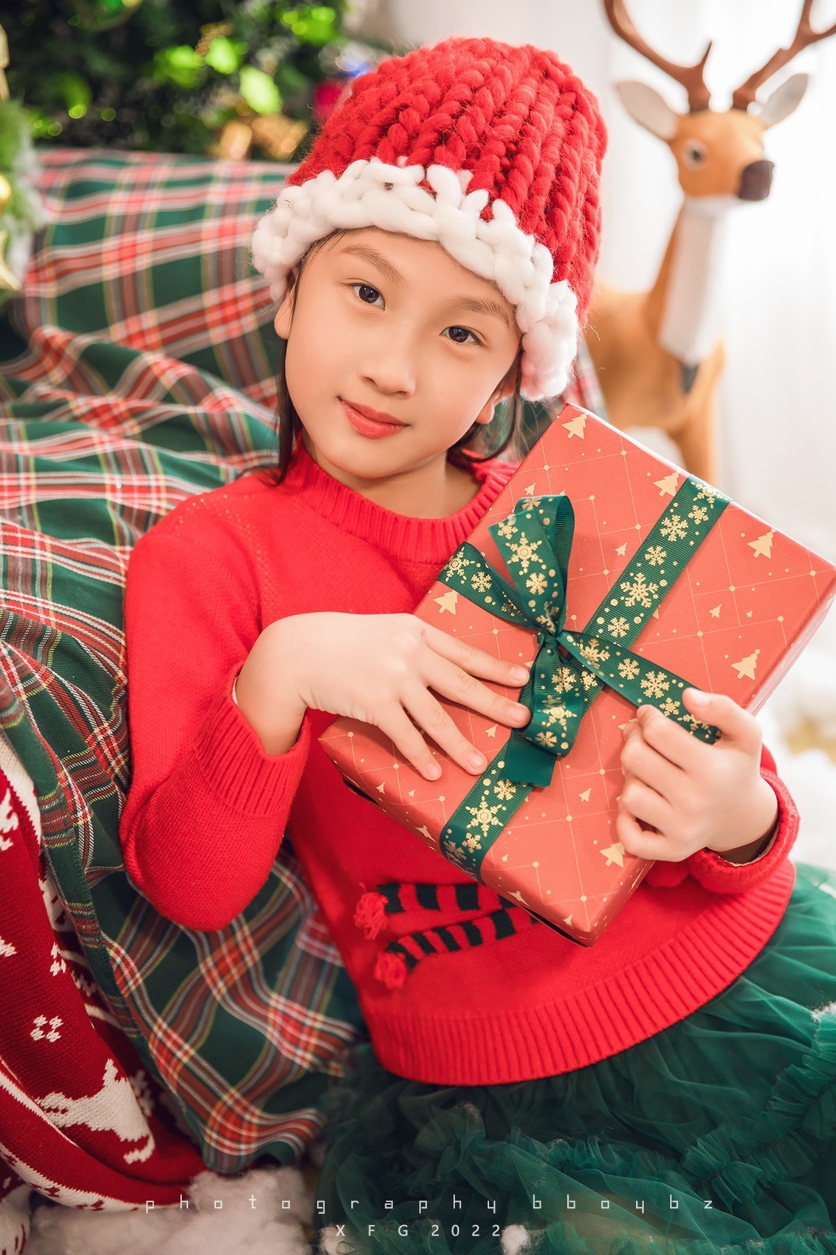 圣诞写真。