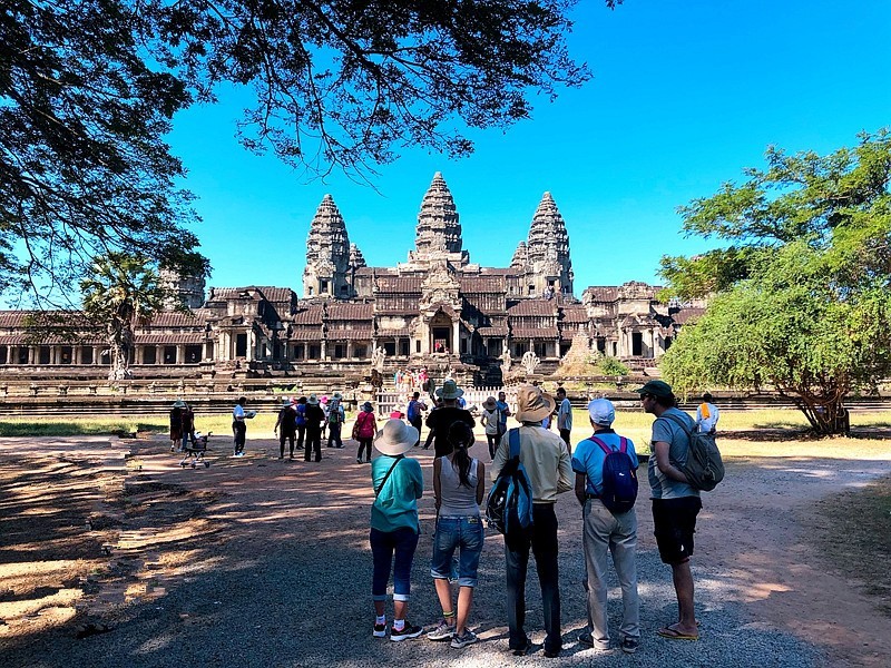 《不老松：异国风情彔：2015中国优导中游张松：柬埔寨》03柬埔寨吴哥窟～世界第七大奇