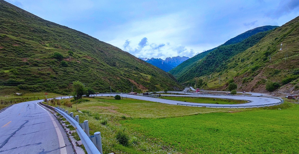 上海～成都～拉萨骑游随拍（78）岗托途中风光