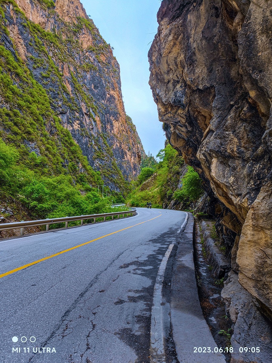 上海～成都～拉萨骑游随拍（78）岗托途中风光