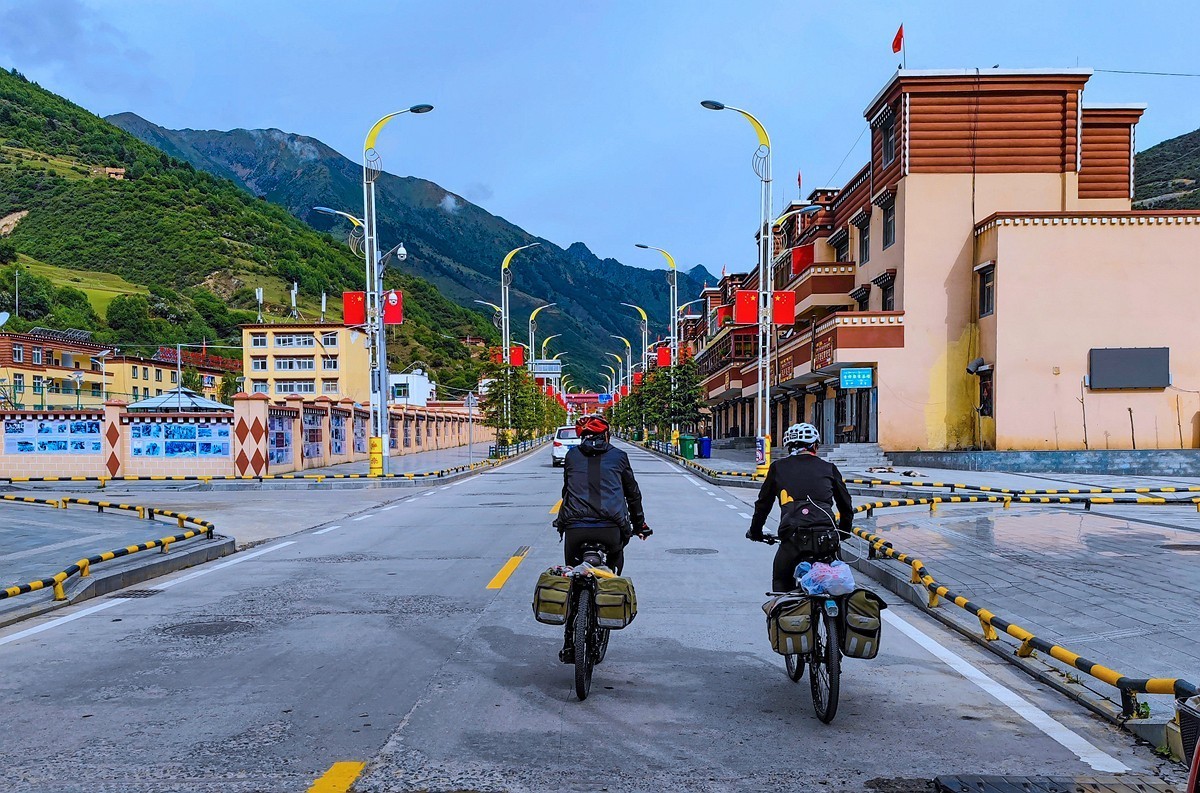 上海～成都～拉萨骑游随拍（78）岗托途中风光