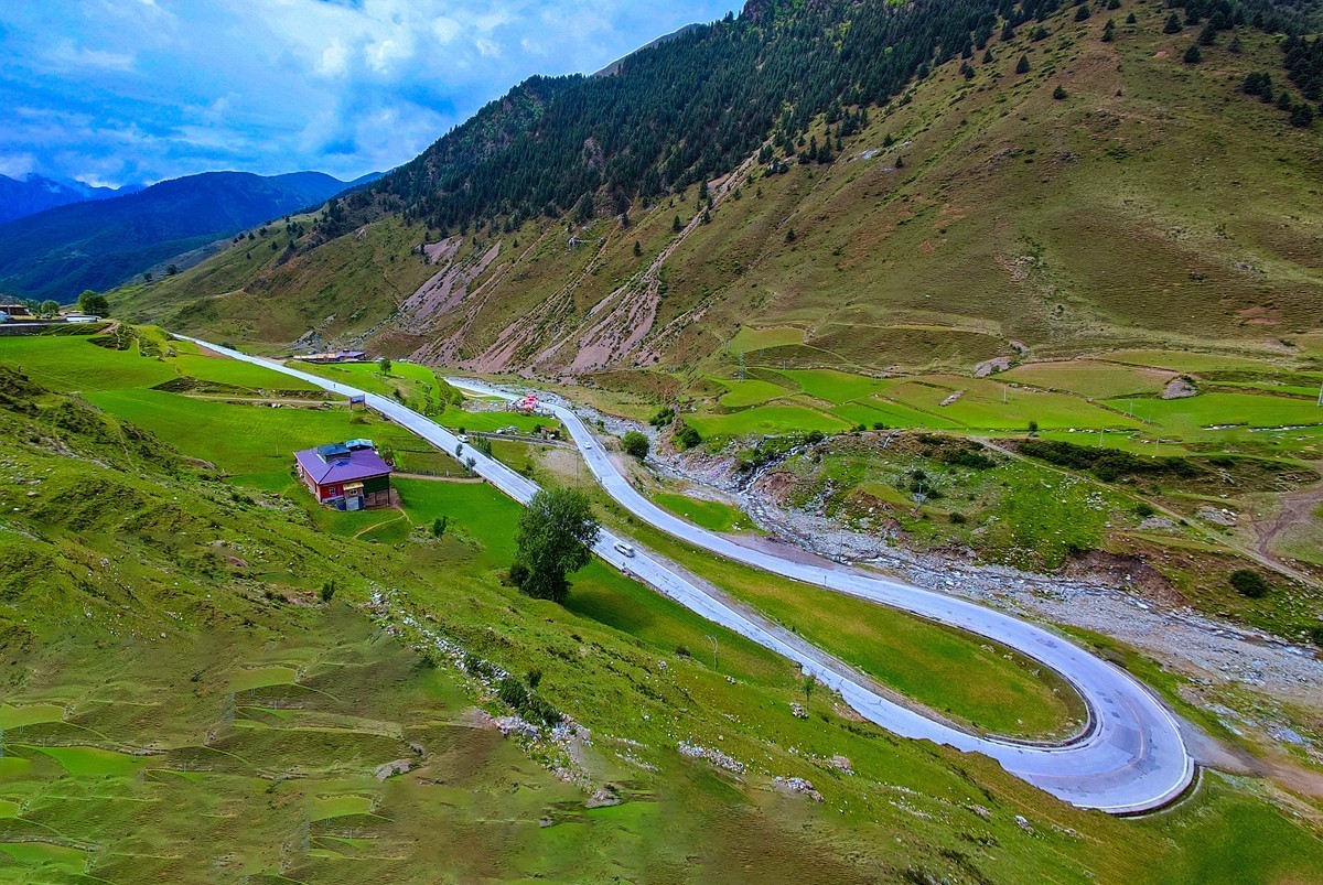 上海～成都～拉萨骑游随拍（78）岗托途中风光