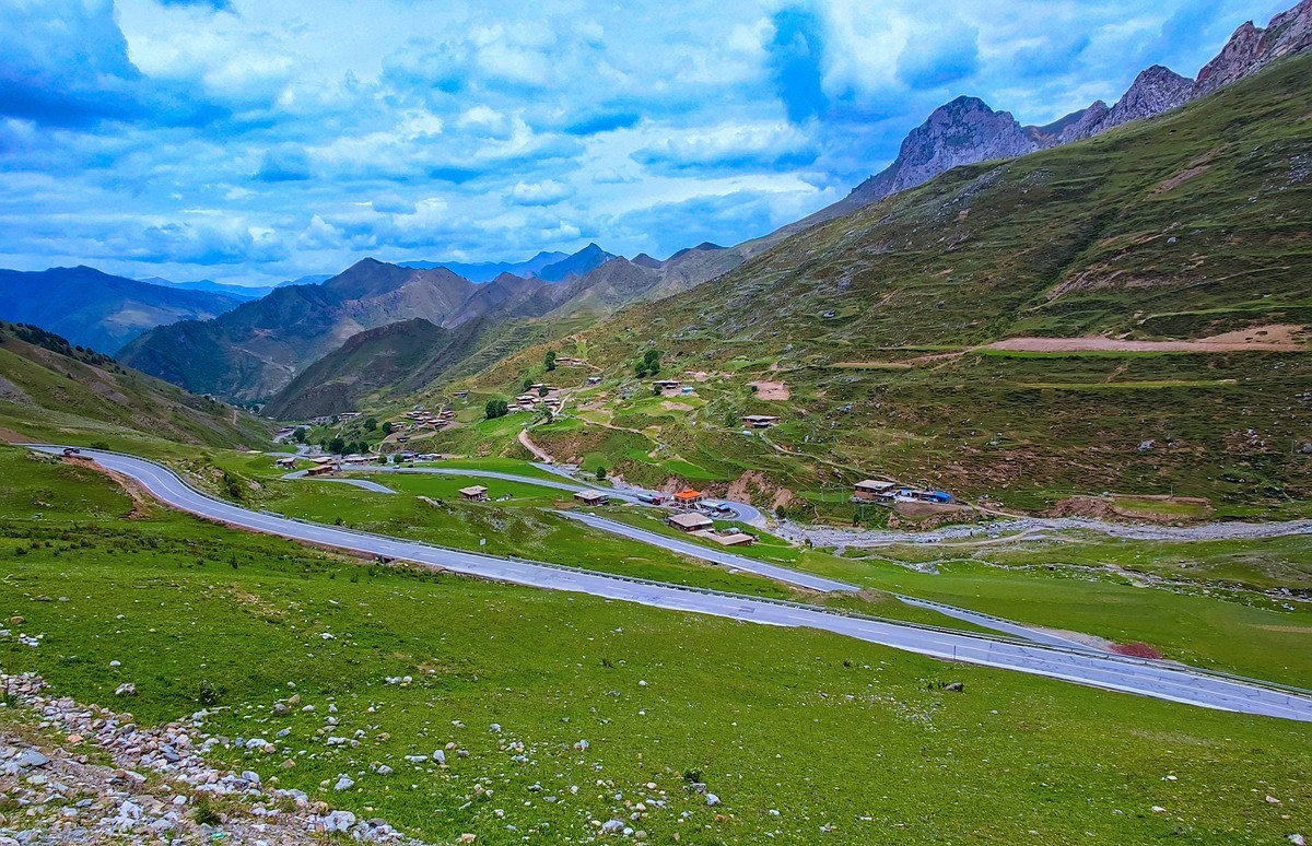 上海～成都～拉萨骑游随拍（78）岗托途中风光
