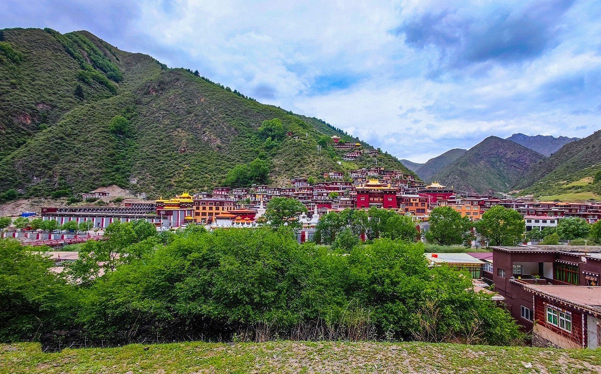 上海～成都～拉萨骑游随拍（78）岗托途中风光