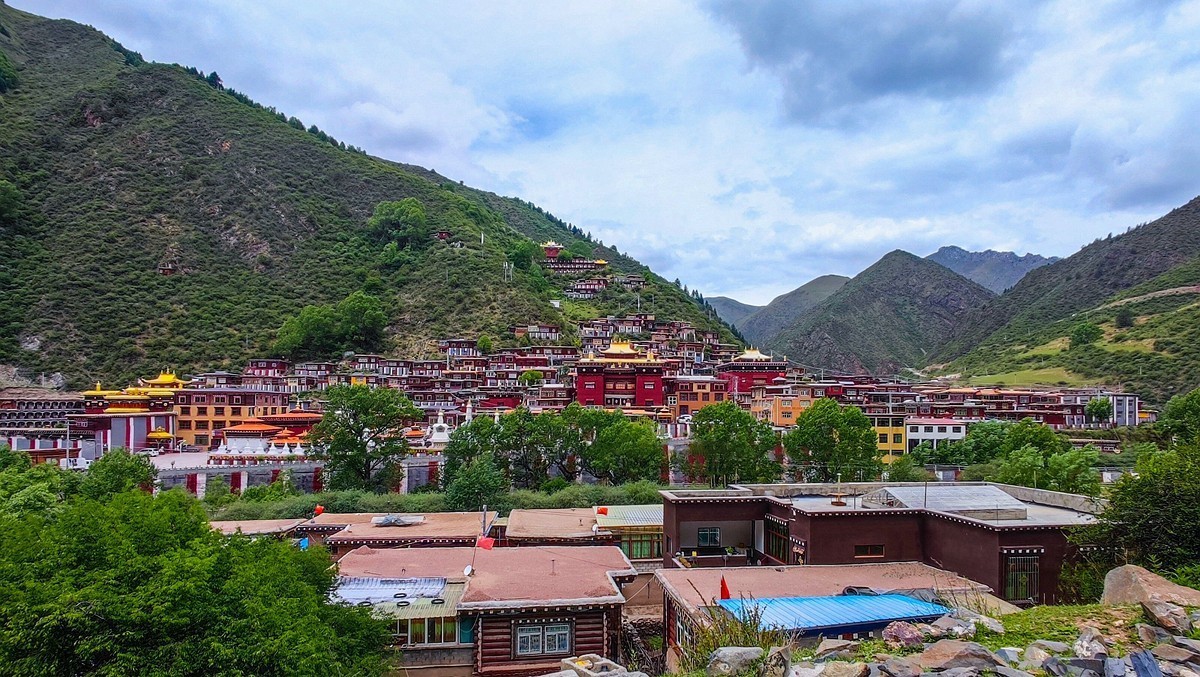 上海～成都～拉萨骑游随拍（78）岗托途中风光