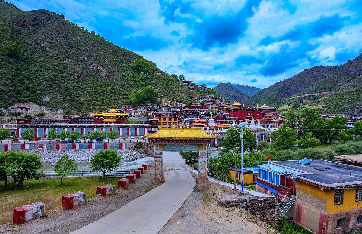 上海～成都～拉萨骑游随拍（78）岗托途中风光