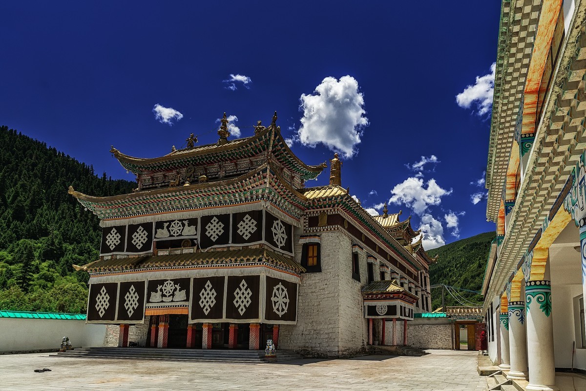 2022.07.川西避暑行 之 红原 · 壤口乡（康玛尔寺）