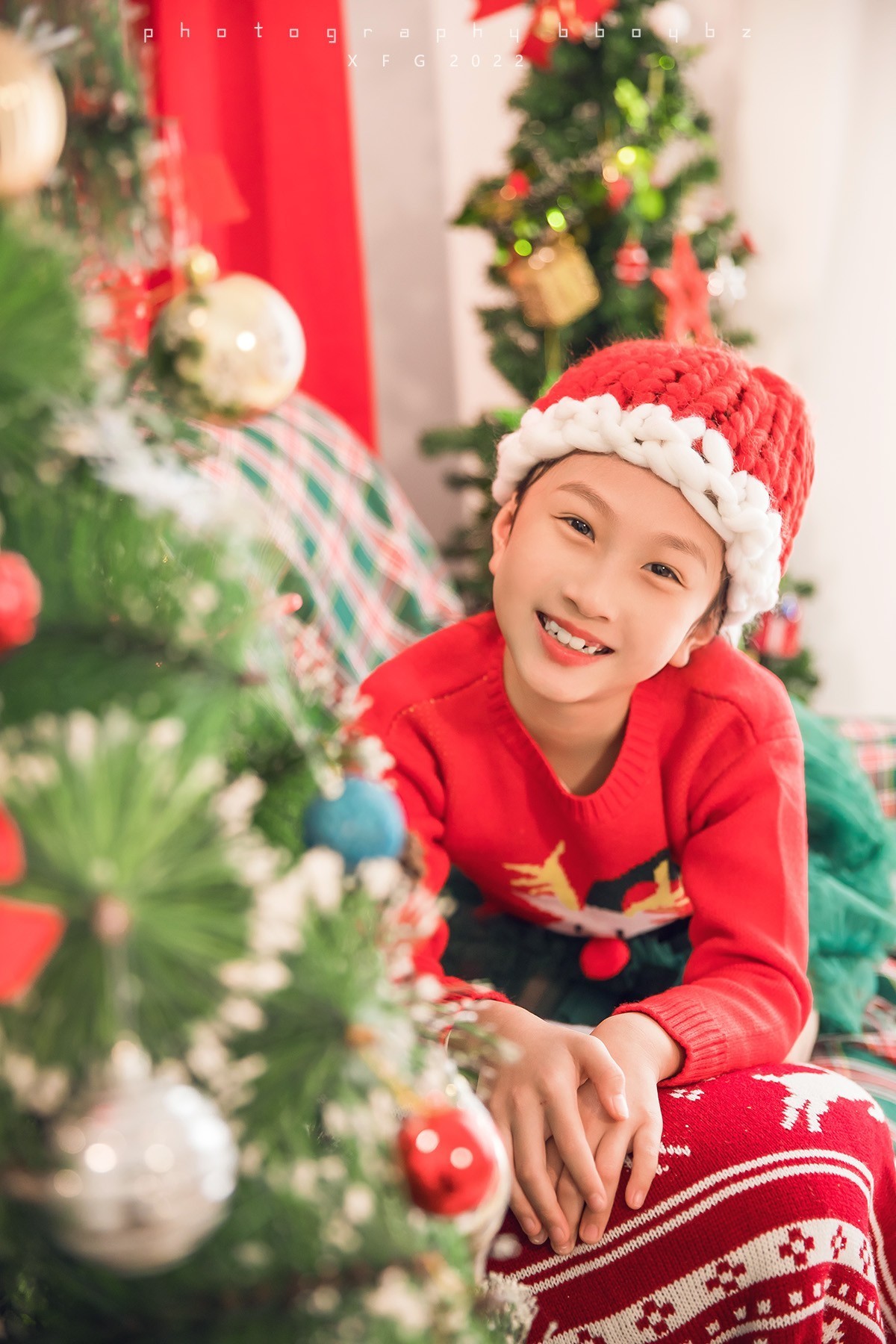 圣诞写真。