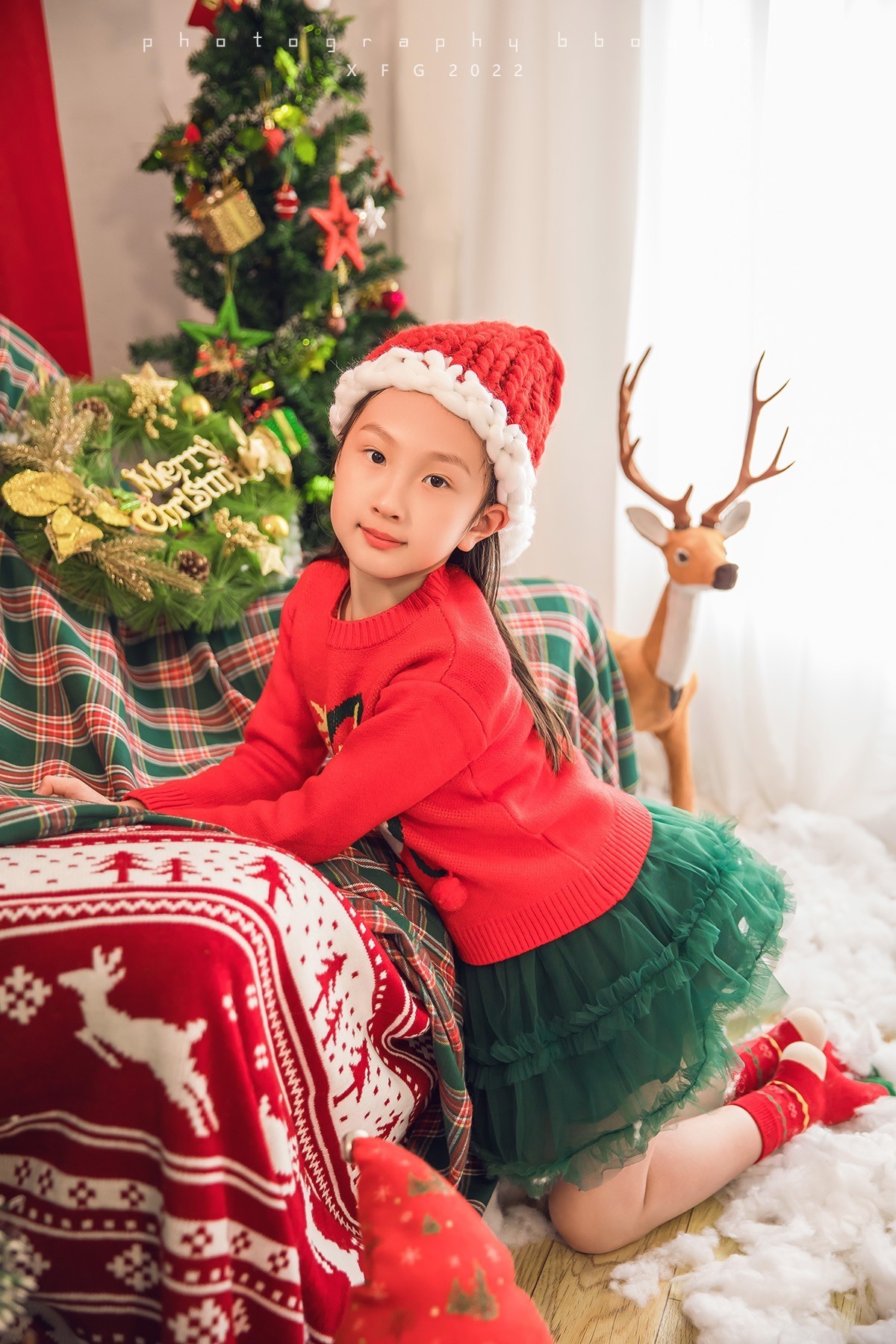 圣诞写真。
