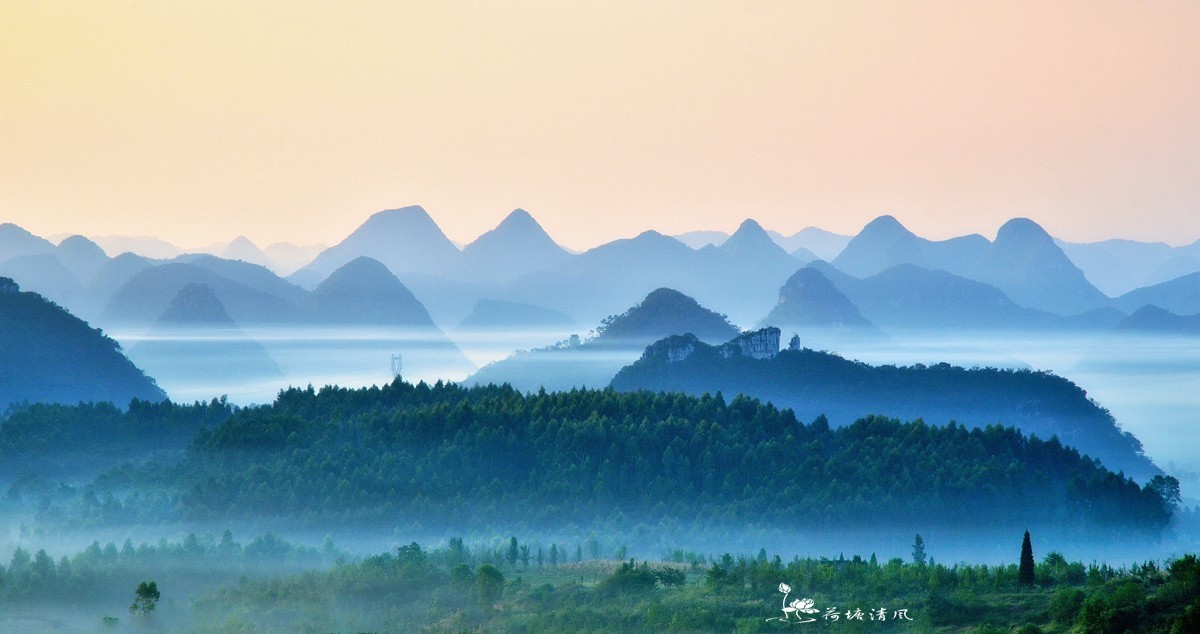 贵州省安龙县。我的家乡，一组风光与大家共享。