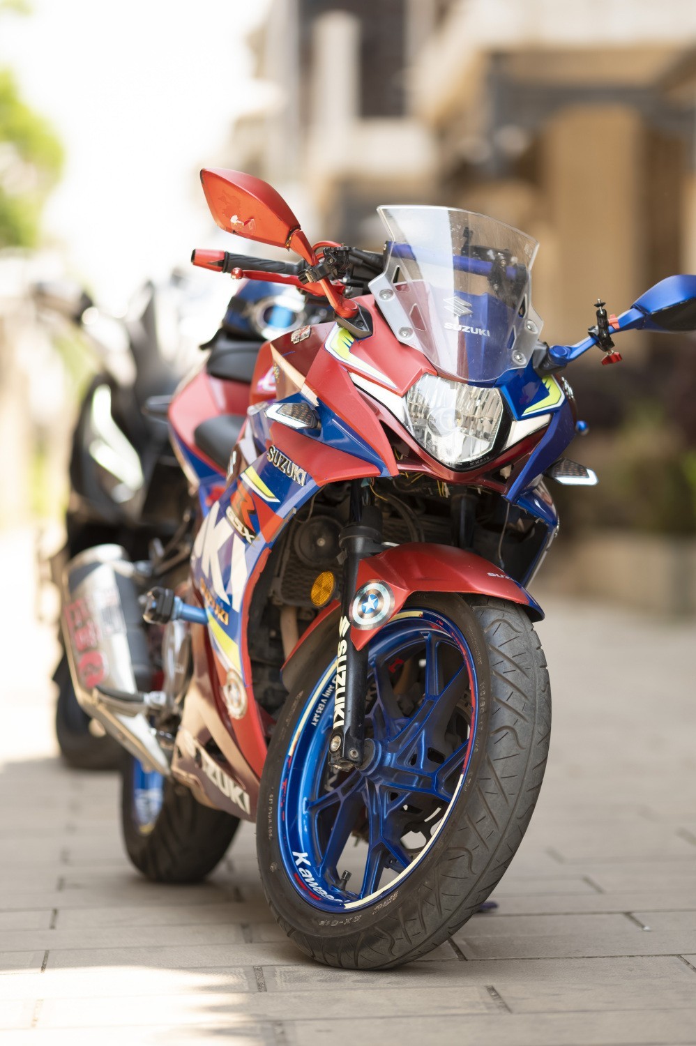 自己的摩托随拍