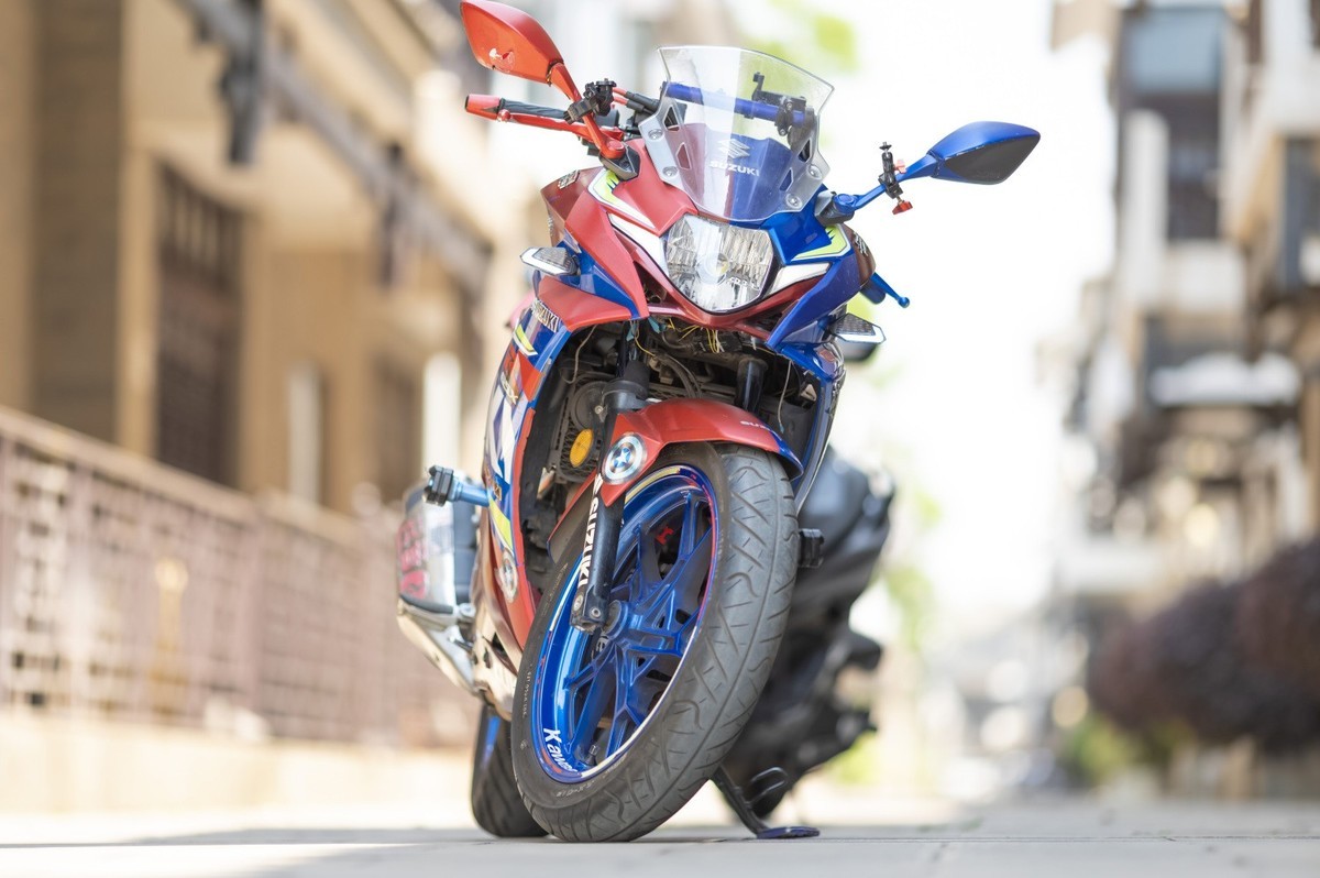 自己的摩托随拍